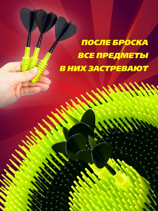 VELD-CO Игра на ловкость Метание топоров со стойкой, черный, фото 5