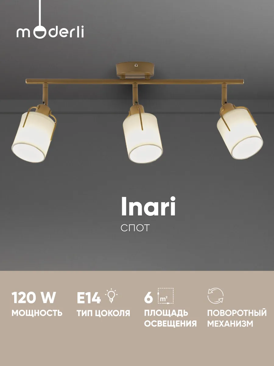 Спот V11855-3C Inari