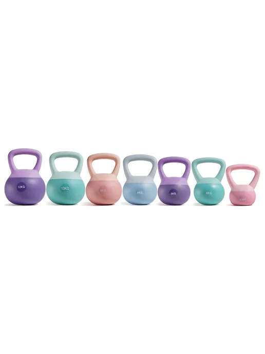 VictoryFit Гиря мягкая резиновая 2.5 кг, 2,5 кг, фото 8