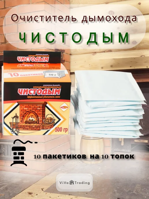 Очиститель дымохода от сажи Чистодым, вариант, фото 3