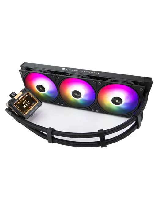 Thermalright Жидкостная система охлаждения Frozen Warframe 360 ARGB Black, черный, фото 2