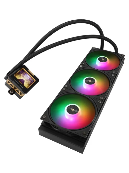 Thermalright Жидкостная система охлаждения Frozen Warframe 360 ARGB Black, черный, фото 3
