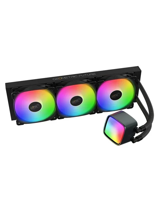 Geometric Future Жидкостная система охлаждения Eskimo Pro 360 Black, черный, фото 2