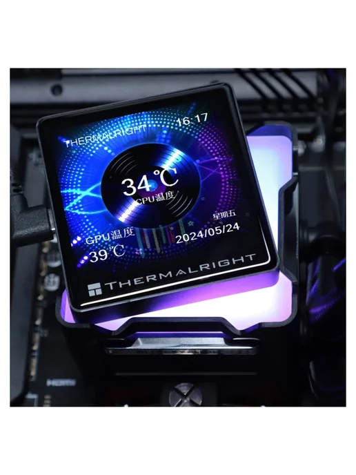 Thermalright Жидкостная система охлаждения Elite Vision 360 ARGB White, черный, фото 8