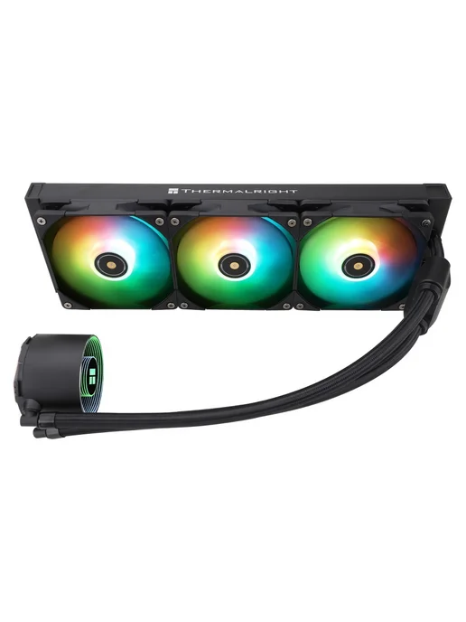 Thermalright Жидкостная система охлаждения Frozen Notte 360 ARGB Black V2, черный, фото 2