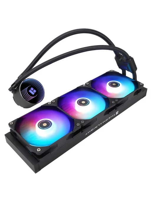 Thermalright Жидкостная система охлаждения Frozen Notte 360 ARGB Black V2, черный, фото 3