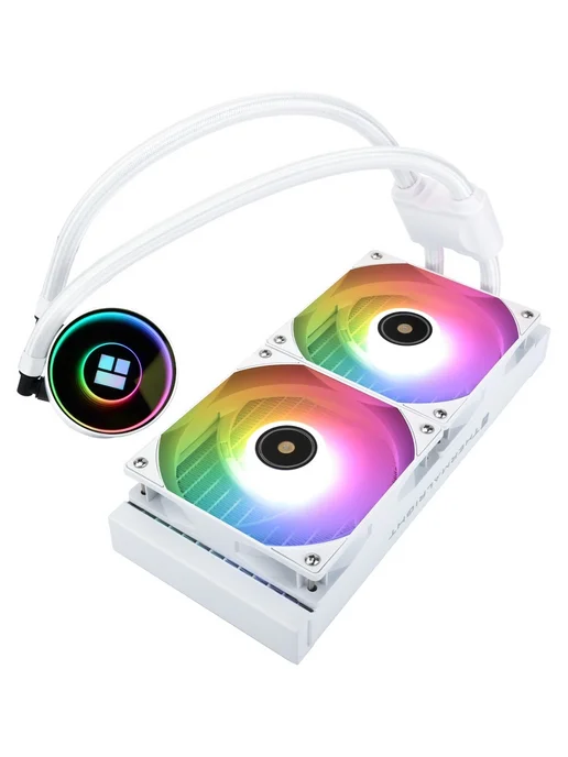 Thermalright Жидкостная система охлаждения Frozen Notte 240 ARGB White V2, белый, фото 3