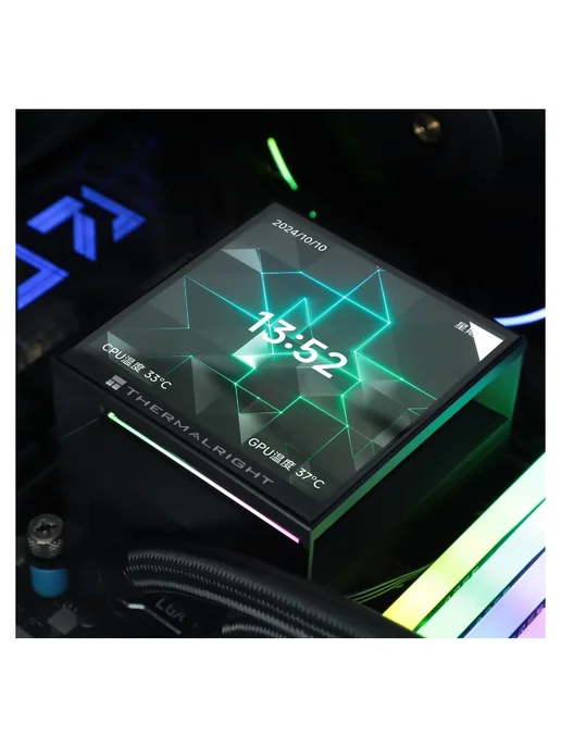 Система водяного охлаждения Thermalright Hyper Vision 360, черный, фото 7