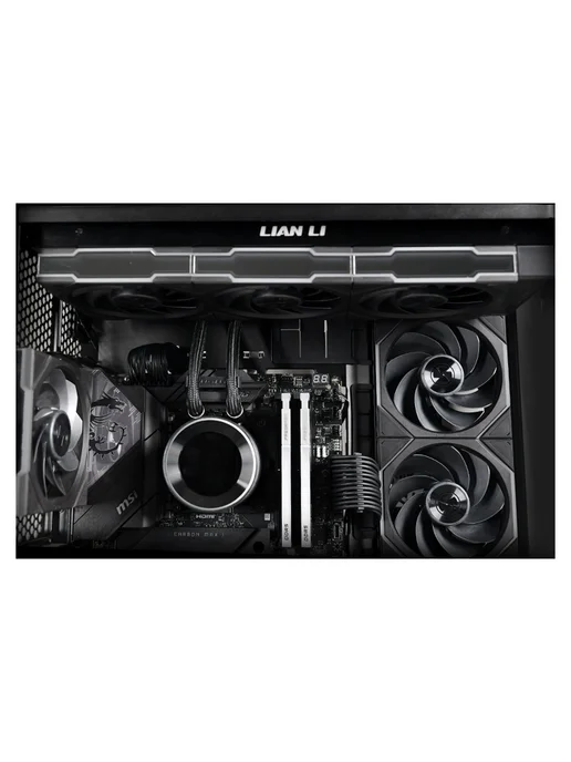 LIAN-LI СЖО HydroShift II LCD-C 360TL Black, черный, фото 7