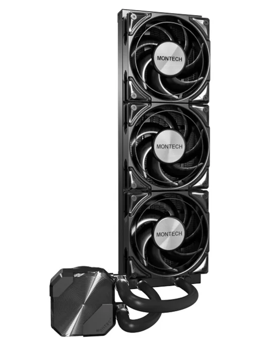 Montech Жидкостная система охлаждения HyperFlow Silent 360 Black, черный, фото 3