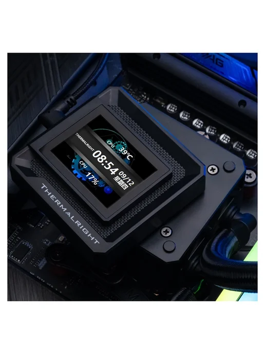 Thermalright Система охлаждения Frozen Warframe 360 SE ARGB Black V2, черный, фото 7