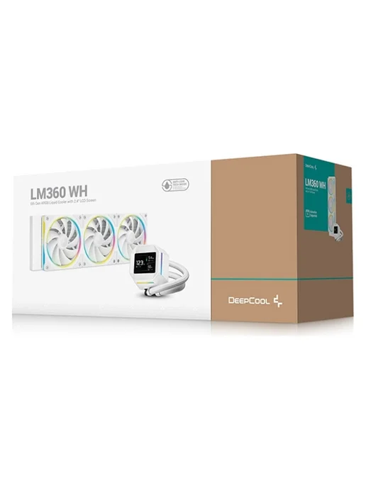 Deepcool Жидкостная система охлаждения LM360, белый, фото 7