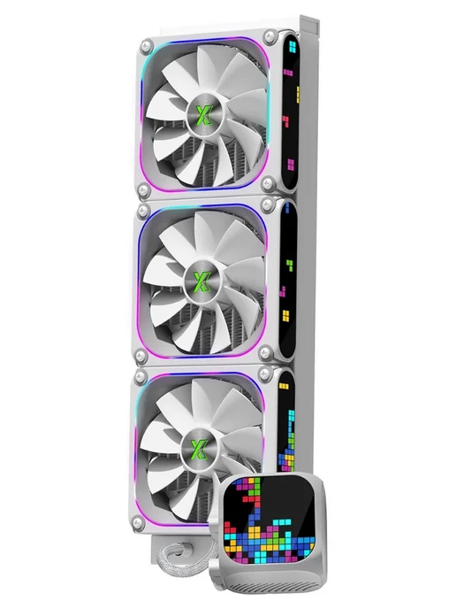 XASTRA Жидкостная система охлаждения LZ360 ARGB Black, белый, фото 2