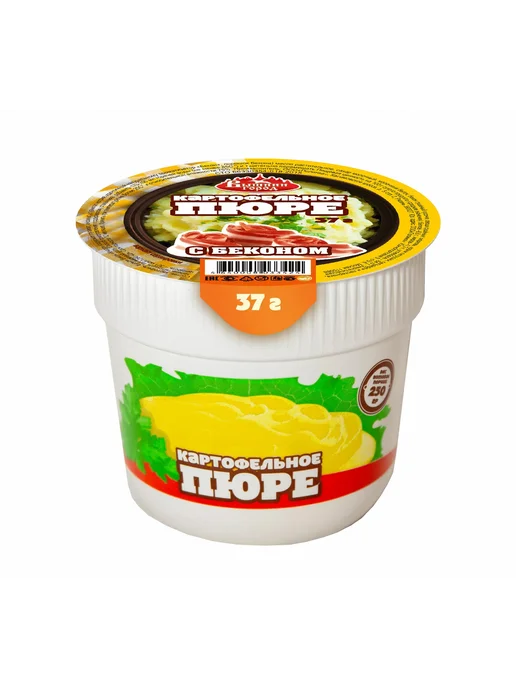 egidius Картофельное пюре с беконом быстрого приготовления 37 г-3шт, 37 г, 3 шт, фото 6