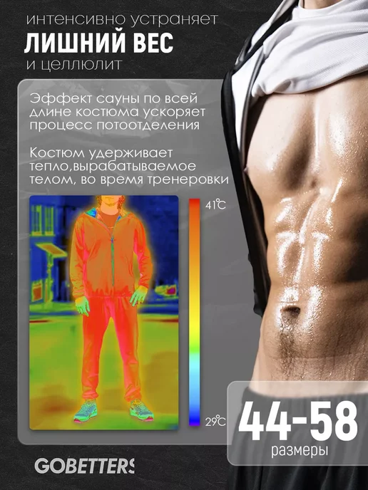 Костюм сауна, вариант, фото 4