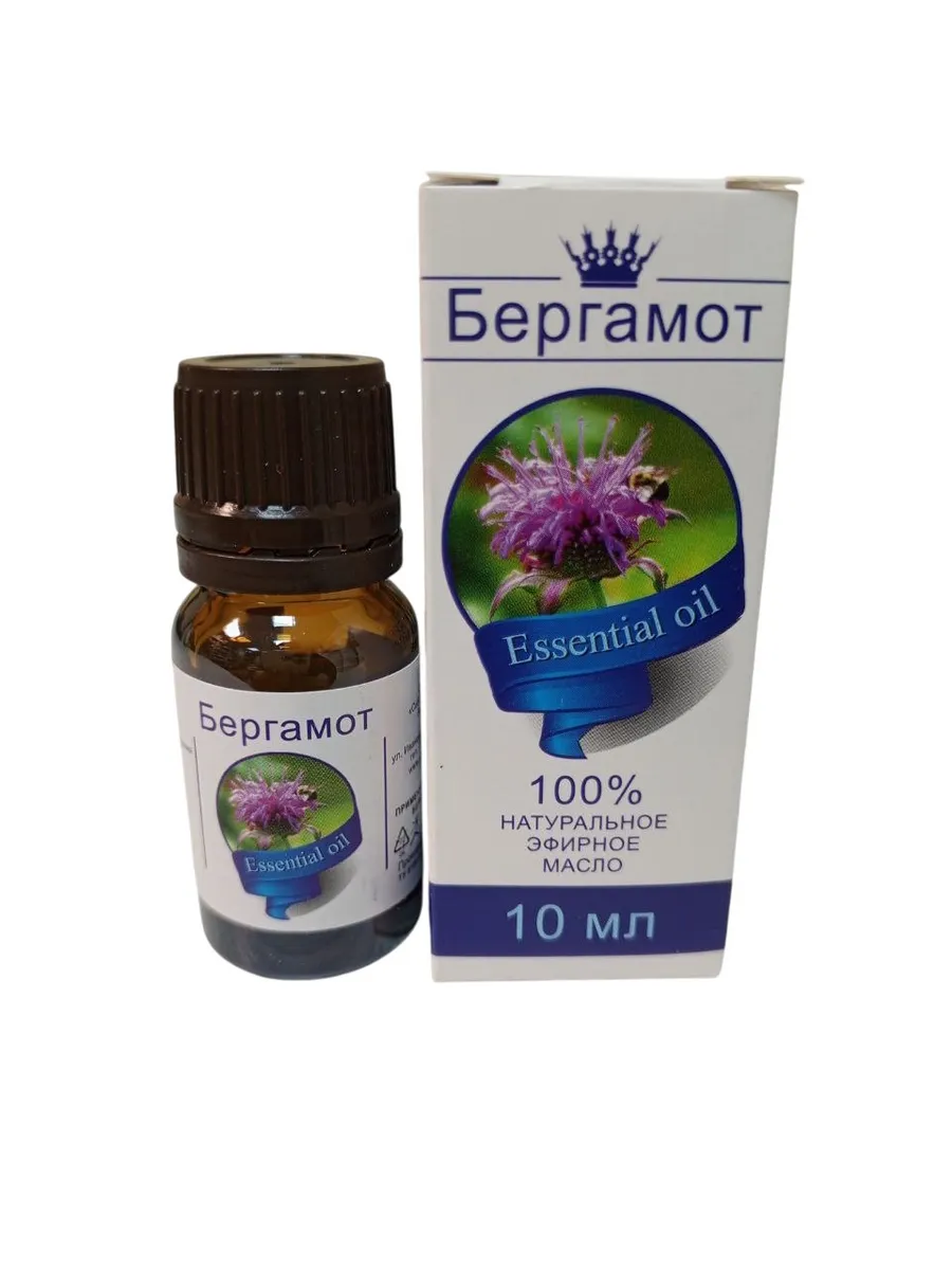 Масло эфирное Бергамот 10мл (и/у) Сибирь намедойл 0053