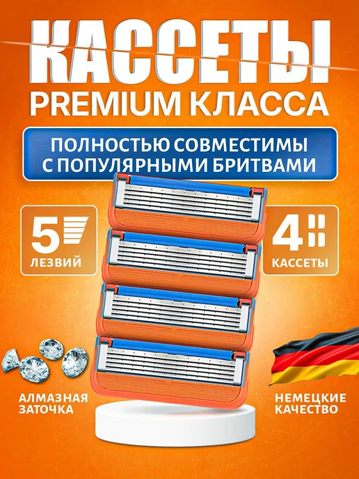 Replaceable Men's Shaving Cassettes, вариант