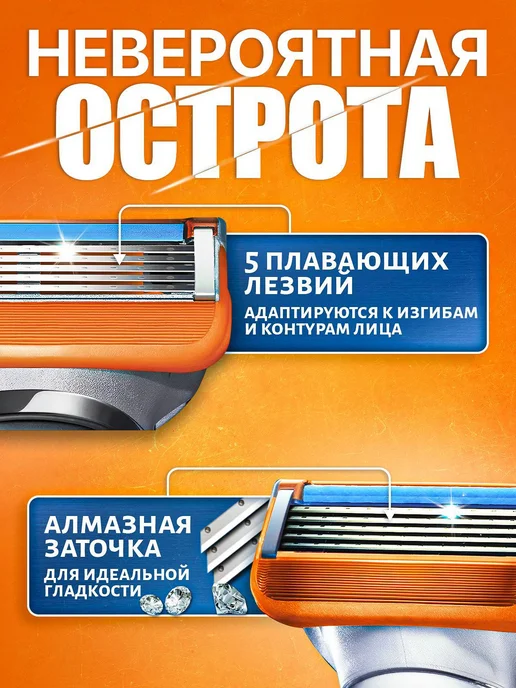 Replaceable Men's Shaving Cassettes, вариант, фото 4