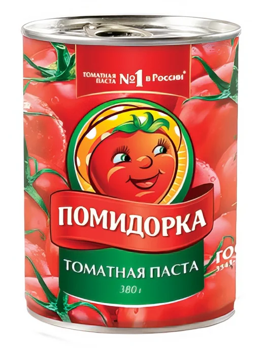ПОМИДОРКА Паста томатная 380г, 380 г
