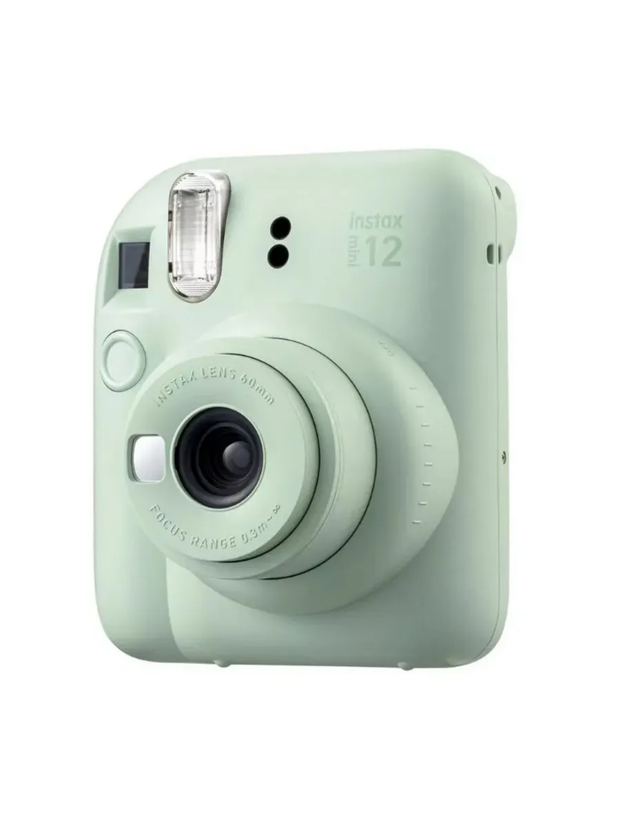 FUJIFILM Фотоаппарат моментальной печати MINI 12,зеленый