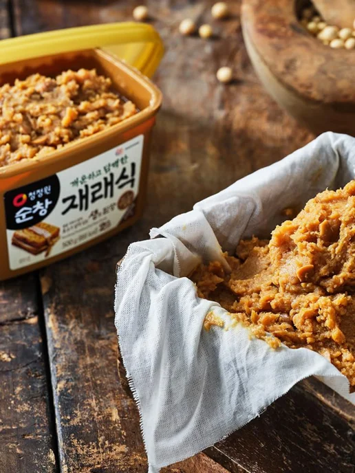DAESANG Острая Корейская соевая паста паста O'food Дендянг, 500гр, 500 г, фото 4