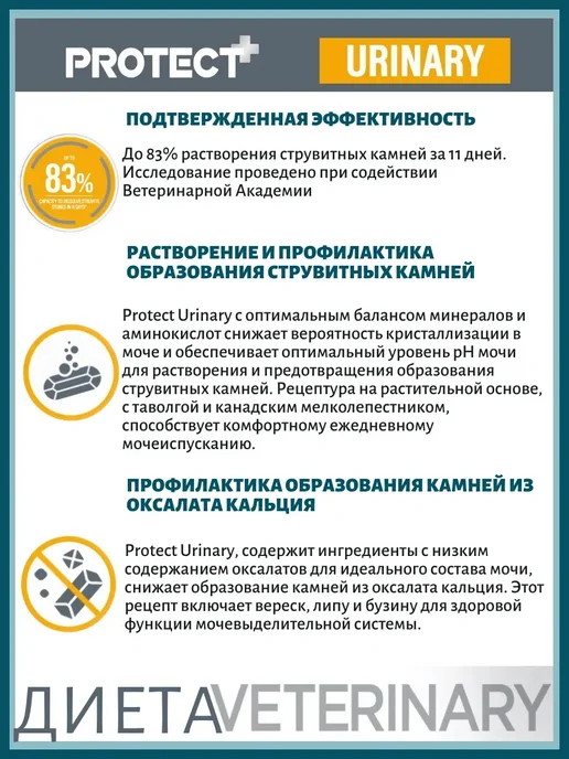 Сухой корм Flatazor Ветеринарный Уринари для собак, 2 кг, фото 3