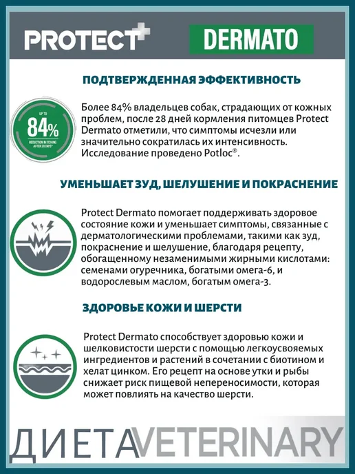 Сухой корм Flatazor Ветеринарный Protect для собак, 12 кг, фото 3
