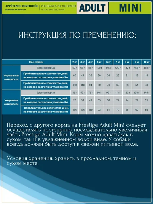 Сухой корм Flatazor Prestige Птицей для собак, мелкие, 8 кг, фото 6
