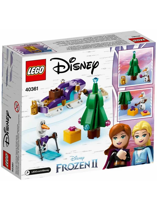 LEGO Конструктор Disney 40361 Дорожные сани Олафа, 97 дет, вариант, фото 2