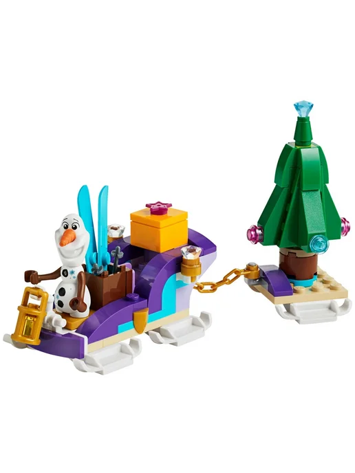 LEGO Конструктор Disney 40361 Дорожные сани Олафа, 97 дет, вариант, фото 3