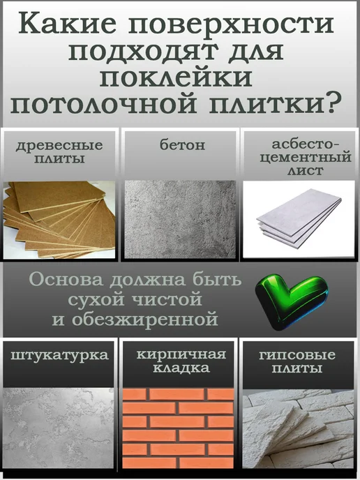 ООО ФОРМАТ Плитка потолочная белая бесшовная Велла, 2кв.м, белый, фото 6