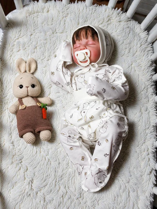 ABCLIFE kids Набор распашонок для новорожденных с антицарапками, вариант, фото 6