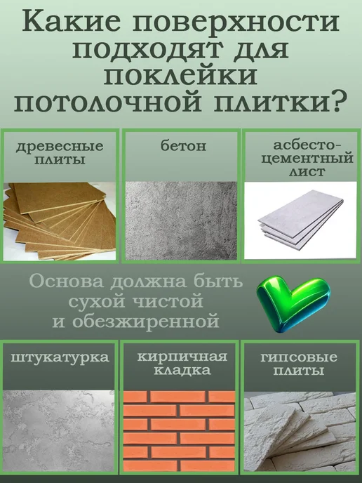 ООО ФОРМАТ Плитка потолочная белая влагостойкая, 8 кв.м, 32 шт. (4302), 32 шт, фото 8