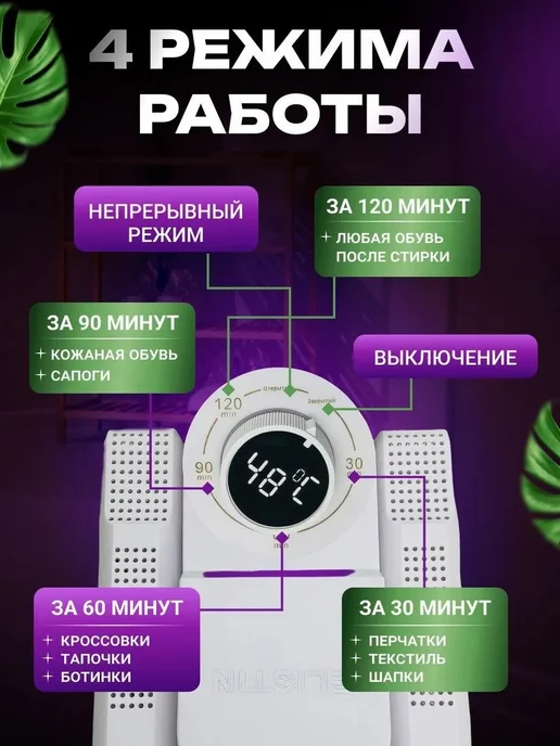 Сушилка для обуви, вариант, фото 3