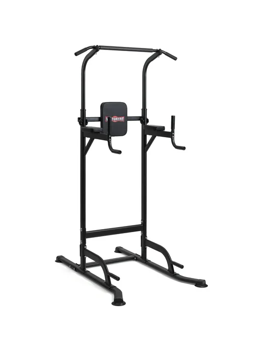 VictoryFit Тренажер Турник брусья напольные, черный, фото 7
