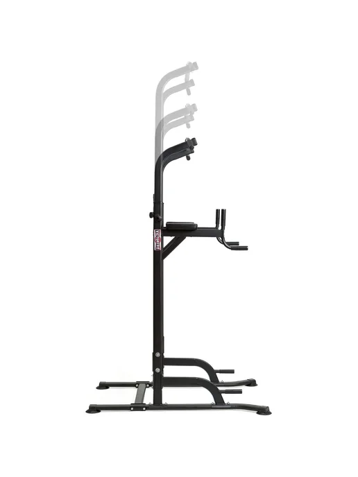 VictoryFit Тренажер Турник брусья напольные, черный, фото 8