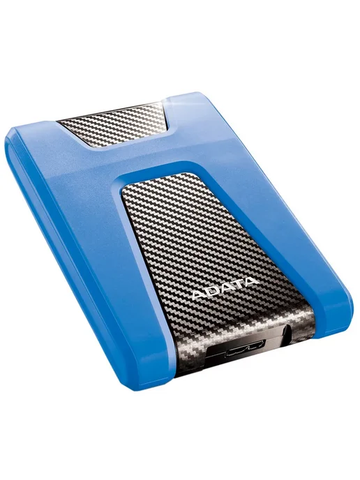 ADATA Внешний HDD 1 ТБ AHD650-1TU31-CBL 2,5" USB 3.0 Черный с син, 1 ТБ, фото 2
