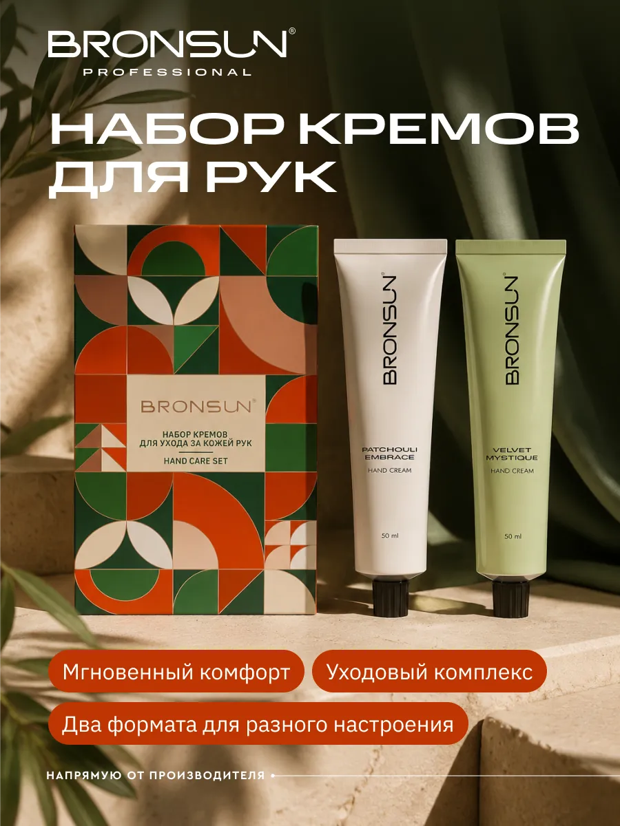 Подарочный набор кремов для ухода за руками