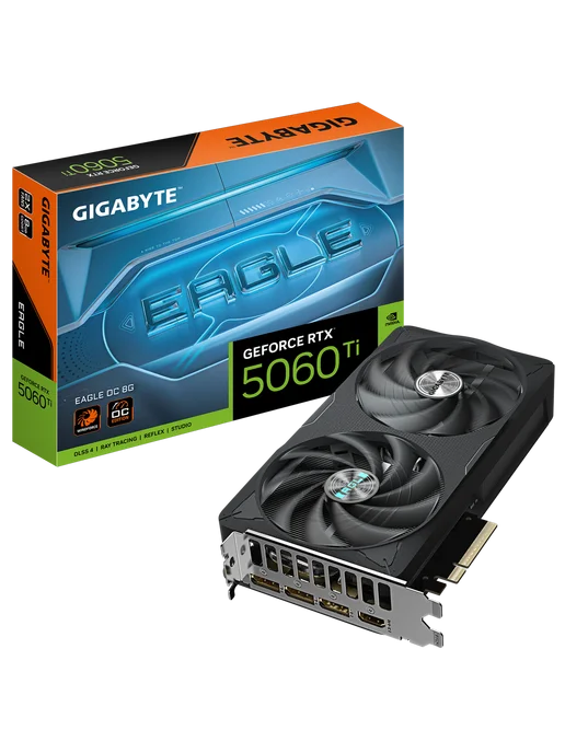 Gigabyte Видеокарта RTX 5060 Ti 8 ГБ RTL (GV-N506TEAGLE OC-8GD), 8 ГБ, фото 2
