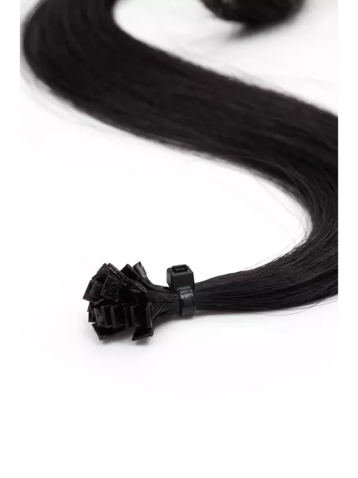 EXTENSIONS SHOP Волосы на капсулах для наращивания 30 см цвет №1В 20 шт, 20 шт, фото 2