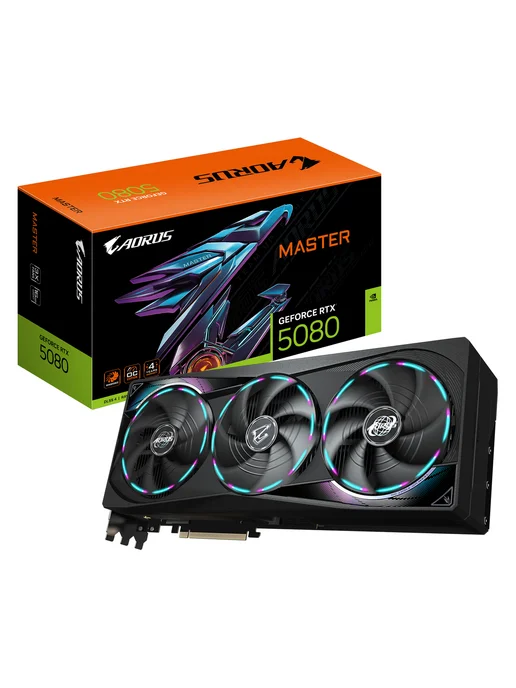 Gigabyte Видеокарта RTX 5080 AORUS INFINITY 16Гб (GV-N5080AORUS IF-16…, 16 ГБ, фото 2