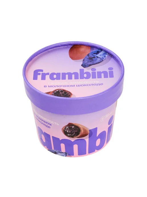 Frambini Фрамбини Жимолость в молочном шоколаде 130г, 130 г