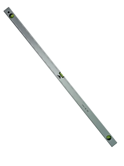 Vertextools Уровень строительный 120 см профессиональный алюминиевый, серый, фото 3