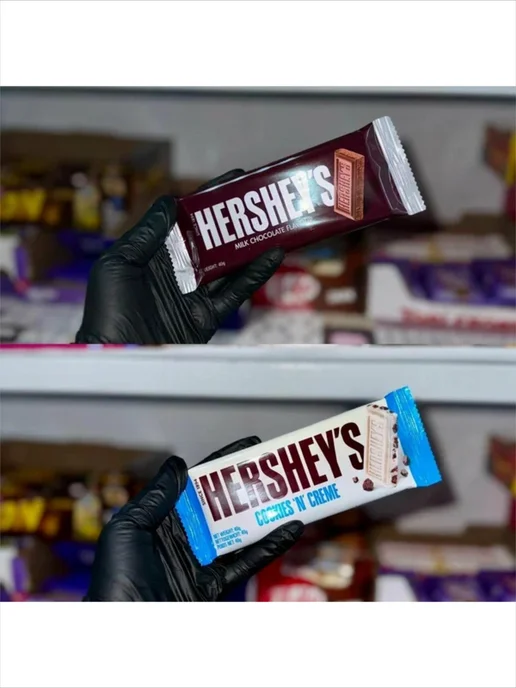 Hershey's Хершес молочный шоколад 2 шт, 2 шт, фото 6