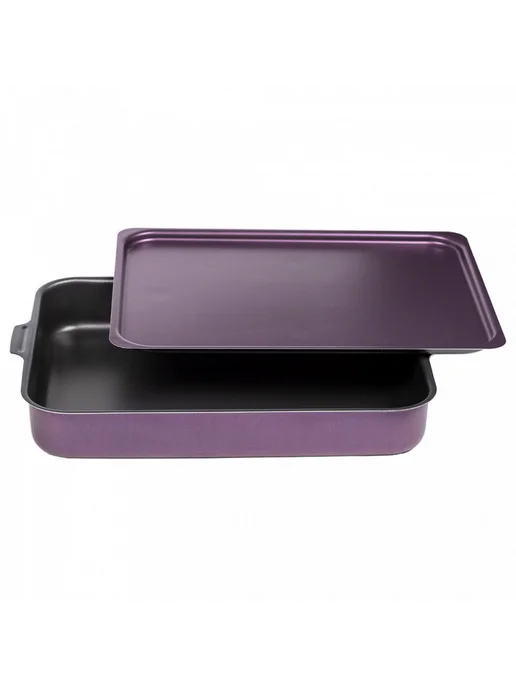 Violet противень с антипригарным покрытием 19х25х5 7см s0 9м, 25x5, 9 м, фото 2