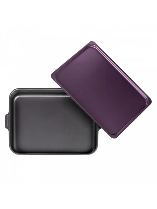 Violet противень с антипригарным покрытием 19х25х5 7см s0 9м, 25x5, 9 м, фото 3