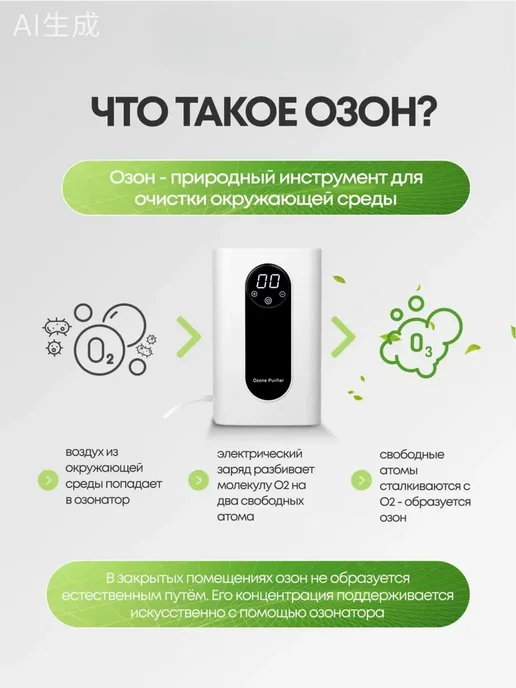 Озонатор воды, воздуха Food Guard 1000 мг ч, вариант, фото 5