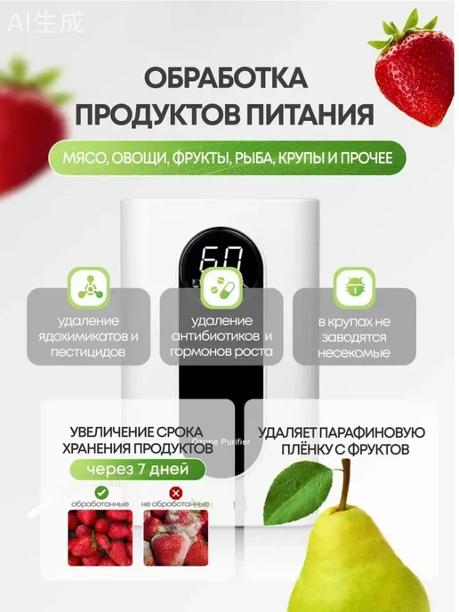 Озонатор воды, воздуха Food Guard 1000 мг ч, вариант, фото 6