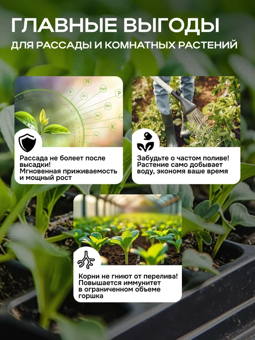 БашИнком Удобрение Микориза для корней универсальная 2 шт по 30 г, 2 шт, 30 г, фото 5