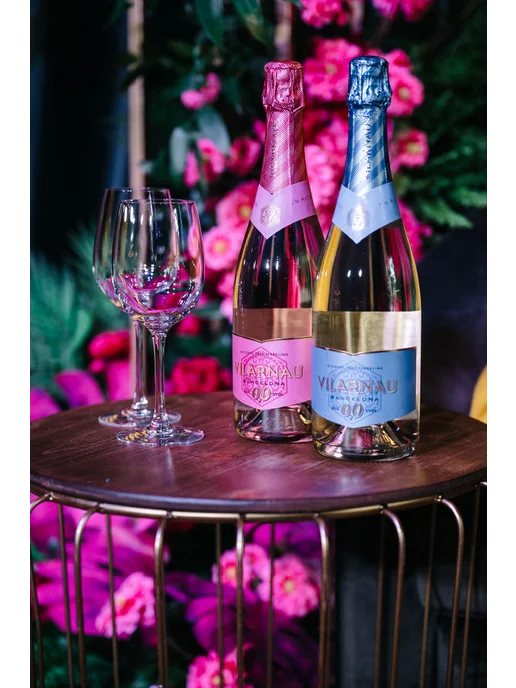 Безалкогольное вино Vilarnau Organic Rose 0,0 - 0.75 л, 750 мл, фото 2